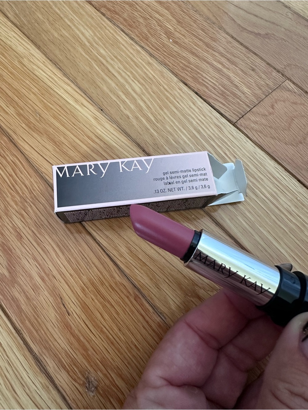 Mary Kay Gel Semi-Matte Lipstick — Mauve Moment